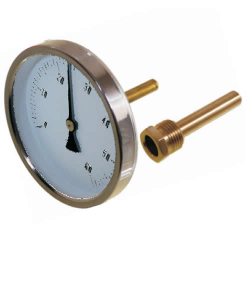 Bimetal Thermometer Industrial Gauges